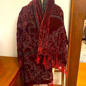 Seven colorful scarves!!!